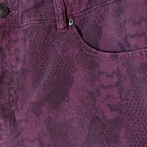 BDG shorts High Rise Cheeky 32 pink snake skin - Picture 3 of 8